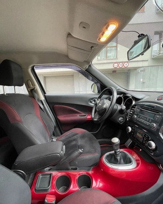 Nissan Juke cena 34999 przebieg: 168400, rok produkcji 2010 z Warszawa małe 211